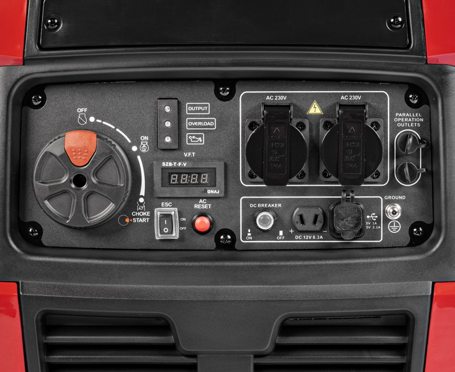 CEDRUS IN3000E GENERATOR INVERTER GENERATOR CASE 230V 3.3 KW ESTART - STARTER EWIMAX - OFFICIAL DISTRIBUTOR - AUTHORIZED CEDRUS DEALER