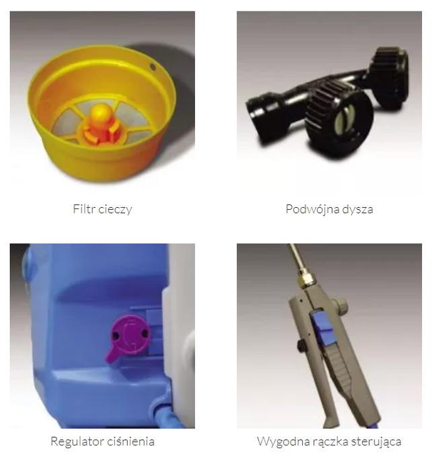 MARUYAMA MSB151 OPRYSKIWACZ AKUMULATOROWY PLECAKOWY CIŚNIENIOWY TŁOKOWY