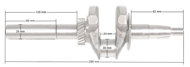 Loncin G200F zametač klikového hřídele ZM02 ZM04 EURO V ORIGINÁLNÍ DÍL 130290142-0001