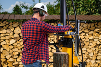 CEDRUS LS08 HYDRAULIC ELECTRIC WOOD SPLITTER CEDRUS LS08V VERTICAL CHIPPER PRESSURE 11 TONS CEDLS08V - EWIMAX - OFFICIAL DISTRIBUTOR - AUTHORIZED CEDRUS DEALER