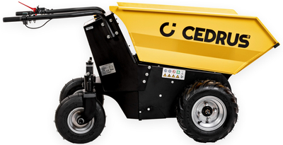 CEDRUS TA500 WOZIDŁO TRANSPORTER AKUMULATOROWY BUDOWLANY OGRODOWY TACZKA WYWROTKA 48V 20AH 1000W - OFICJALNY DYSTRYBUTOR - AUTORYZOWANY DEALER CEDRUS