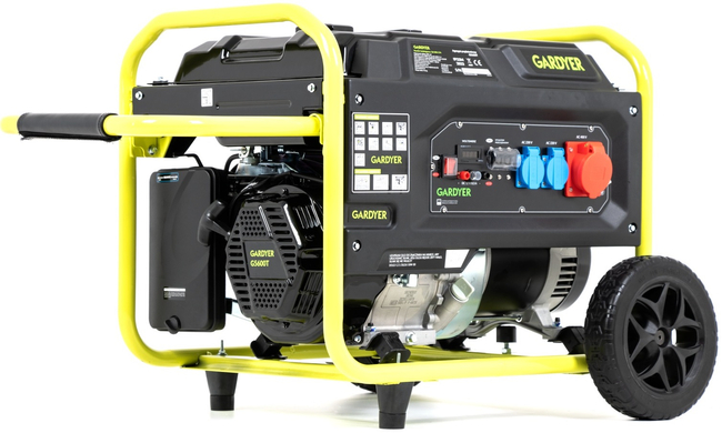 AGREGAT PRĄDOTWÓRCZY GENERATOR PRĄDU TRÓJFAZOWY GARDYER G5600T 5 KW- OFICJALNY DYSTRYBUTOR - AUTORYZOWANY DEALER GARDYER