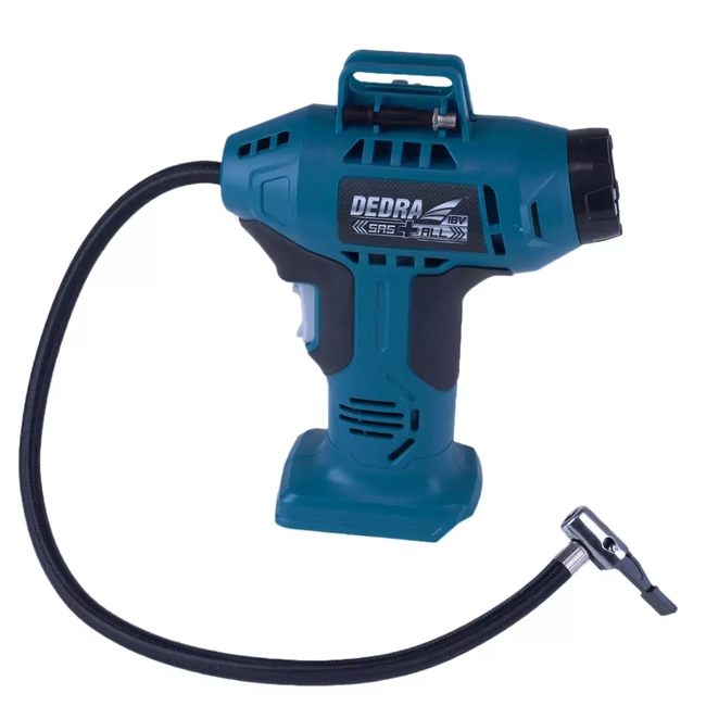 KOMPRESOR, PISTOLOVÉ ČERPADLO AKUMULÁTOROVÉ 18V DEDRA SAS+ALL DED7078 LCD 11BAR, S LCD DISPLEJEM