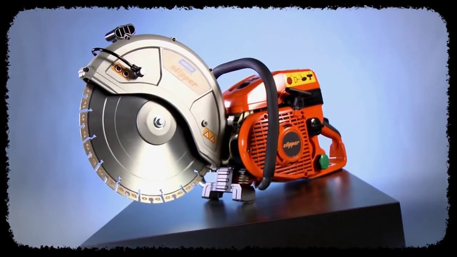 NORTON CLIPPER CP514 SPINNER HAND CUTTING HANDSHAW FOR CONCRETE AND ASPHALT PROFESSIONAL Ø 350mm 5.4 HP AUTHORIZED NORTON CLIPPER DEALER