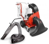 WEIBANG WBLV506C PETROL LEAF VACUUM CLEANER GARDEN LEAF BLOWER ON WHEELS DRIVE + WBLV PIPE FOR LEAVES AND GARDEN DEBRIS PROFESSIONAL - EWIMAX - AUTHORIZED WEIBANG DEALER
