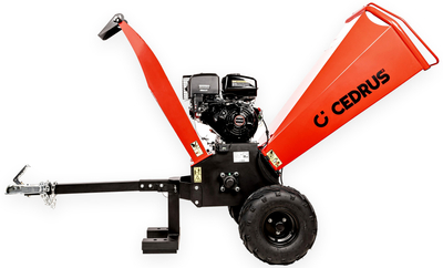 Cedrus RB03 Rozdrabniacz Spalinowy Rębak do Gałęzi 12 cm Loncin 420 cm³
