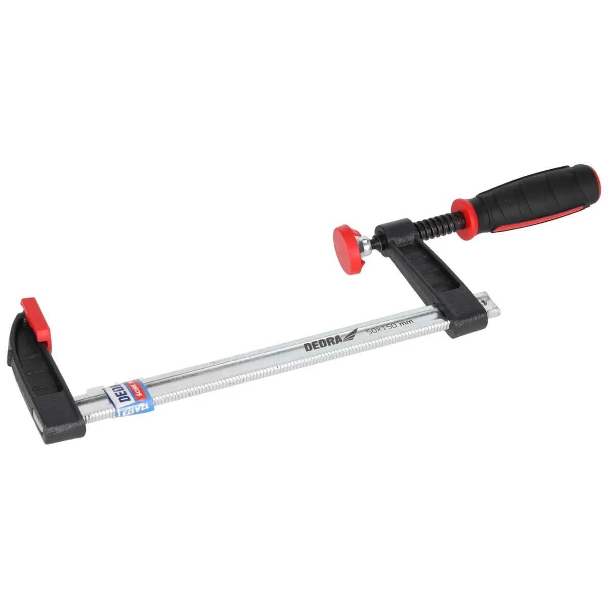 Ścisk stolarski F 1000x120mm DEDRA – różne ujęcia produktu