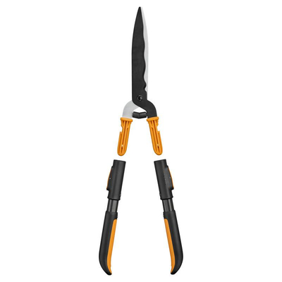 Hedge trimmer and short detachable handles, for Fiskars OneClick system 1082706
