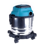 BRUSHLESS CORDLESS VACUUM CLEANER DEDRA SAS+ALL DED7175 18V, 16KPA, STAINLESS STEEL TANK 15L, 32MM PIPE DIAMETER, FOR DRY AND WET WORK