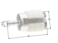 NAC heavy-duty fuel filter for market chainsaws NZ92