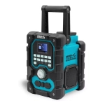 DEDRA SAS+ALL DED7006BT Radio akumulatorowe budowlane warsztatowe 18V DAB+/FM Bluetooth USB