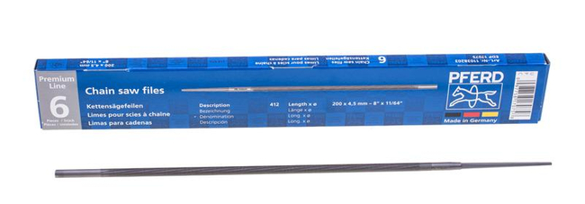 Pferd round file 4.5mm/6pcs/Premium 11038203