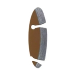 DEDRA H1109 Tarcza diamentowa segmentowa 230x22,2 mm do betonu cegły kamienia