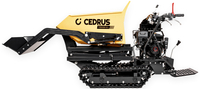 CEDRUS TR500GE-HD-L Transporter Spalinowy Gąsienicowy z Ładowaczem i Górnym Wysypem CEDTR500GE-HD-L