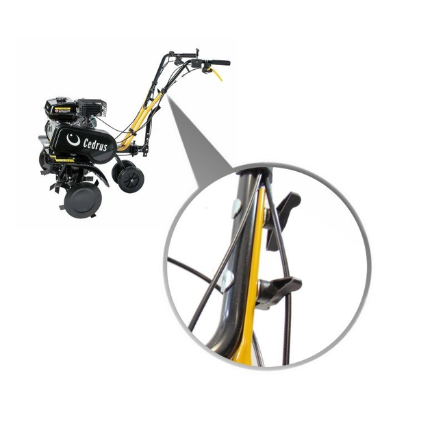 CEDRUS GL01 GLEBOGRIZZKA SPALNA OGRODOWA KULTYWATOR 6.5KM TIG6580 80cm - EWIMAX - OFICIÁLNÍ DISTRIBUTOR - AUTORIZOVANÝ PRODEJCE CEDRUS