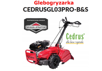 CEDRUS GL03 PRO-B&S GLEBOGRYZARKA SPALINOWA Z NAPĘDEM OGRODOWA PRZECIWBIEŻNA KULTYWATOR 6.5KM / 45cm SILNIK B&S Briggs&Stratton GL03 - EWIMAX - OFICJALNY DYSTRYBUTOR - AUTORYZOWANY DEALER CEDRUS