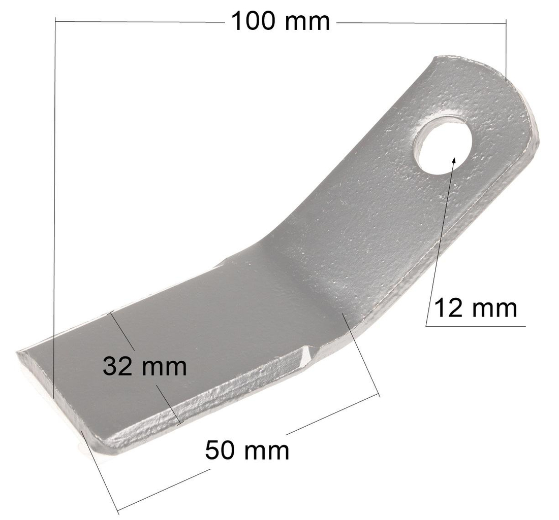 Nóż Cedrus kosiarka bijakowa CEDRTJ13 97168 - wymiary