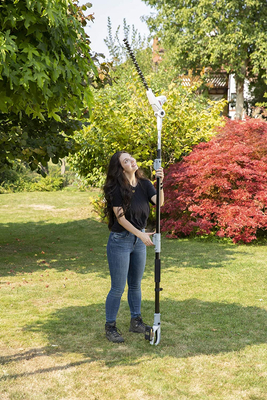 IKRA ICPH 2040 SEKATOR NOŻYCE DO ŻYWOPŁOTU AKUMULATOROWE NA WYSIĘGNIKU 20V PREMIUM OB-IKRICPH2040 EWIMAX - OFICJALNY DYSTRYBUTOR - AUTORYZOWANY DEALER IKRA