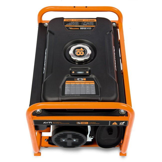 DAEWOO GDA 3500 GENERÁTOR 2x16A AVR 3,2kW - OFICIÁLNÍ DISTRIBUTOR - AUTORIZOVANÝ PRODEJCE DAEWOO