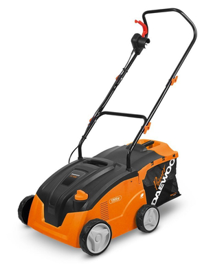 DAEWOO DSC 1500E WERTYKULATOR DO TRAWY AREATOR 2w1 AERATOR + 2 WAŁKI MOC 1300W SZEROKOŚĆ 32 cm  - OFICJALNY DYSTRYBUTOR - AUTORYZOWANY DEALER DAEWOO