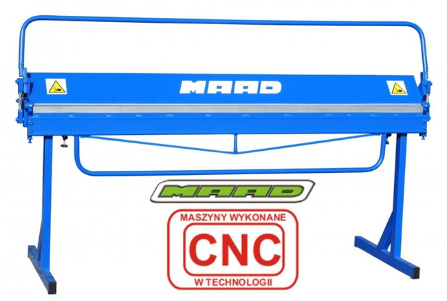 MAAD ZGL-2000/0.7 LIGHTWEIGHT BENDER DECKING BENDER FOR SHEET SHEET LIGHTWEIGHT VERSION - PORTABLE MAAD ZGL-2000/0.7 mm