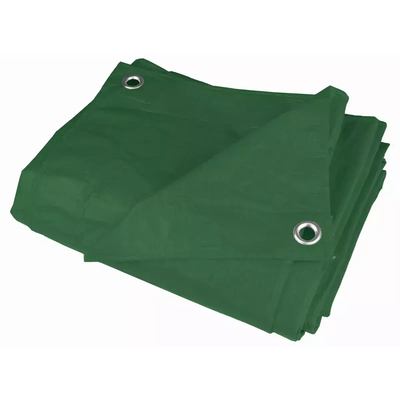 DEDRA N06045 Tarpaulin 4x5m 80g/m² green, PE protective cover