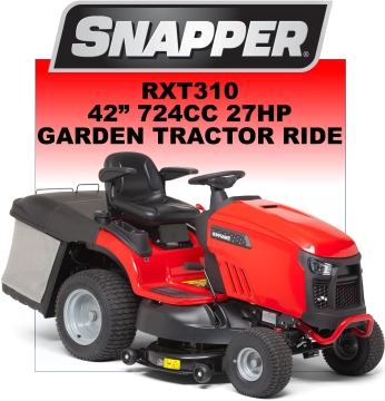 Traktor ogrodowy Snapper RPX 310 PREMIUM LUX TRAKTOREK OGRODOWY DO TRAWY Z TYLNYM WYRZUTEM KOSIARKA SAMOJEZDNA SPALINOWA DO TRAWY HYDROSTAT 107cm 2 CYLINDRY - EWIMAX - OFICJALNY DYSTRYBUTOR - AUTORYZOWANY DEALER GRASS