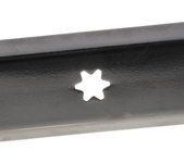 Žací nůž MTD 54,0 cm hvězda pravý RO50445