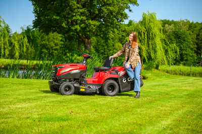 CEDRUS C-TRAC 92HC Rear-Dump Self-Propelled Lawn Mower with 92cm HYDROSTAT RECYCLING VELOPMENTS C-TRAC-92HC EWIMAX OFFICIAL DISTRIBUTOR - AUTHORIZED DEALER CEDRUS