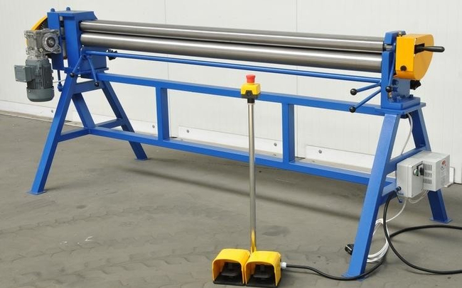 MAAD ZW-2000/0.6/EL WALCARKA ZWIJARKA ELEKTRYCZNA 1-FAZOWA WALCE DO BLACHY MAAD ZW-2000 /0.6mm EL