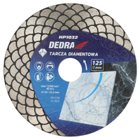 DEDRA HP1032 Tarcza diamentowa 125 mm łuska do gresu betonu ceramiki i kamienia