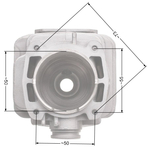 Stihl TS410 TS420 cylinder /50mm/ kpl. METEOR CC2432