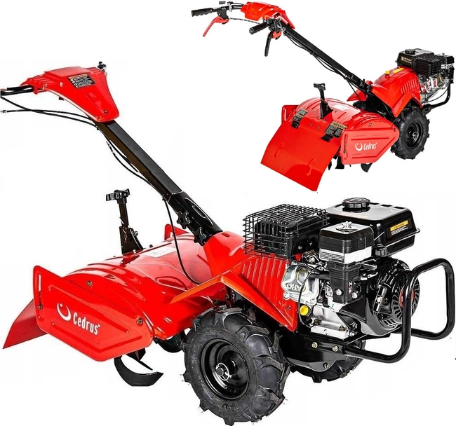 Samojízdný půdní kompaktor CEDRUS GLX-GT65-2L s motorem LONCIN G200F o výkonu 6,5 hp / 50 cm - OFICIÁLNÍ DISTRIBUTOR - AUTORIZOVANÝ PRODEJCE CEDRUS