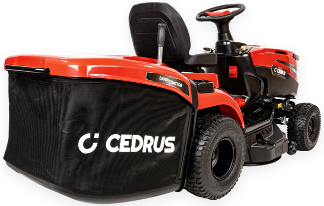 CEDRUS C-TRAC 92HC Rear-Dump Self-Propelled Lawn Mower with 92cm HYDROSTAT RECYCLING VELOPMENTS C-TRAC-92HC EWIMAX OFFICIAL DISTRIBUTOR - AUTHORIZED DEALER CEDRUS