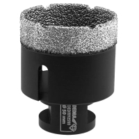 VAKUOVĚ PÁJENÁ DIAMANTOVÁ KORUNKA (VB) DEDRA DED1592S55 M14 55MM