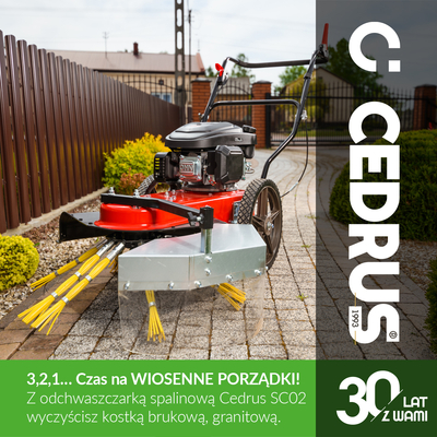 CEDRUS SC02 BENZÍNOVÝ ČISTIČ KARTÁČŮ ODSTRAŇOVAČ MECHU ODSTRAŇOVAČ PLEVELE ČIŠTĚNÍ DLAŽEBNÍCH KOSTEK, DESEK, CHODNÍKŮ - EWIMAX - OFICIÁLNÍ DISTRIBUTOR - AUTORIZOVANÝ PRODEJCE CEDRUSU