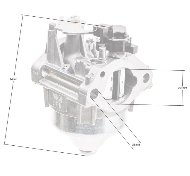 Gaźnik Honda GCV170 CZĘŚĆ ORYGINALNA 16100-Z9L-811