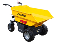 MasterCut AU-ED500 WOZIDŁO TRANSPORTER AKUMULATOROWY BUDOWLANY OGRODOWY TACZKA WYWROTKA ELEKTRYCZNA 48V, 32AH, 500KG