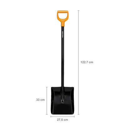 Szufla do betonu FISKARS Solid™+ 1067518 stal borowa, 122,7 cm, 2,45 kg