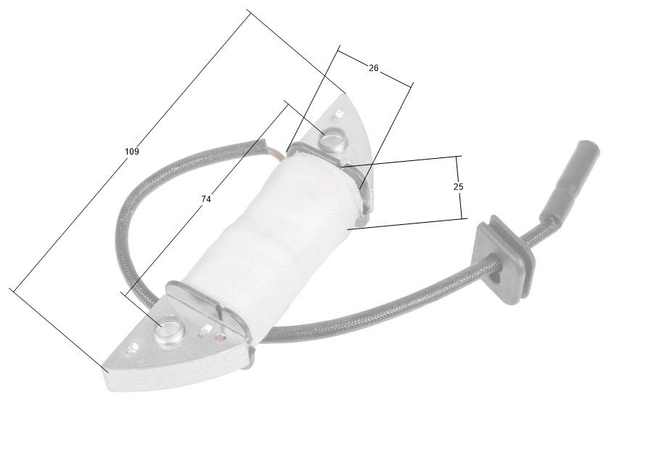 Loncin LC6500D-AS LC8000D-AS LC2500D-AS charging coil ORIGINAL PART 270190002-0001