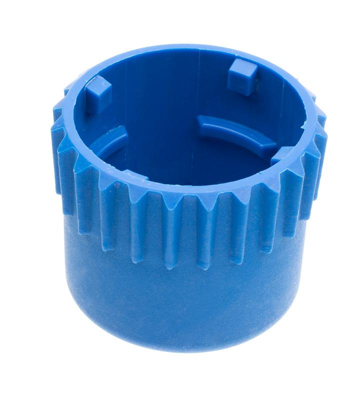 Przycisk głowicy HUSQVARNA T35 Tap-N-Go 150011 150118 widok od wewnątrz