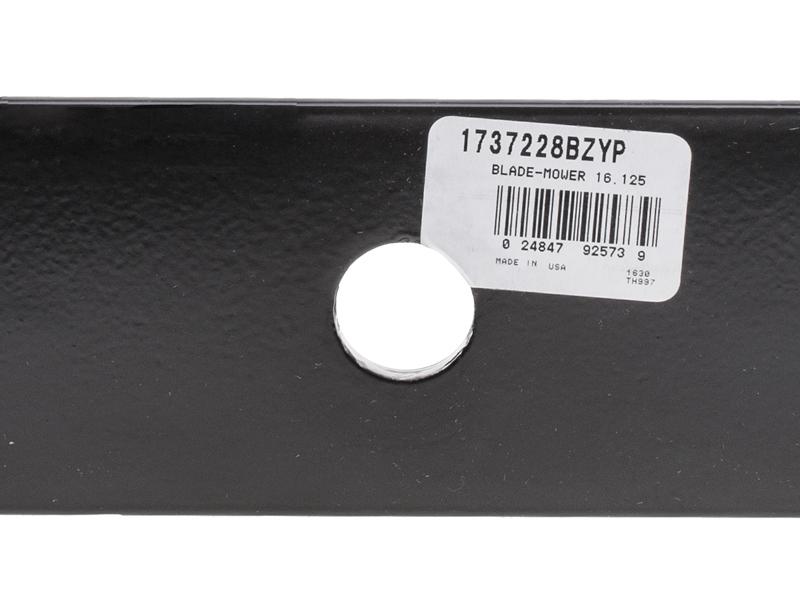 Nóż kosiarki Simplicity SLT200 CZĘŚĆ ORYGINALNA 1737228BZYP - widok z boku