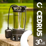 CEDRUS PZ1100 ODVODŇOVACÍ ČERPADLO PRO ČISTOU VODU INOX 1100W 20000 l/h - EWIMAX - OFICIÁLNÍ DISTRIBUTOR - AUTORIZOVANÝ PRODEJCE CEDRUS