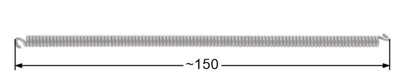 Sprężyna sprzęgła NAC SPS01-45 CS4500 CS5200 NO-CS38 YD45 pilarki marketowe NZ380 zdjęcie 1