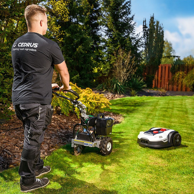 CEDRUS VONBLON KVM600MH URZĄDZENIE MASZYNA DO UKŁADANIA PRZEWODU KABLA KABLI NA TRAWNIKU PORTABLE WINCH - OFICJALNY DYSTRYBUTOR - AUTORYZOWANY DEALER CEDRUS