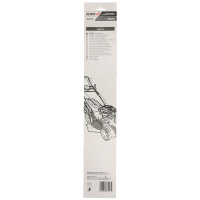 DEDRA DED8724Q-46L Ostrze podwójne 46 cm, nóż do kosiarki, komplet noży DED87297