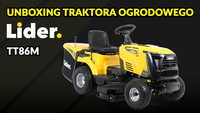 LIDER TT86M TRAKTOREK OGRODOWY KOSIARKA SPALINOWA TRAKTOR DO TRAWY RIDER 86cm / 8,8KM - OFICJALNY DYSTRYBUTOR - AUTORYZOWANY DEALER LIDER