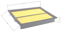 Honda GXV 61;620;670new air filter 8R01-48