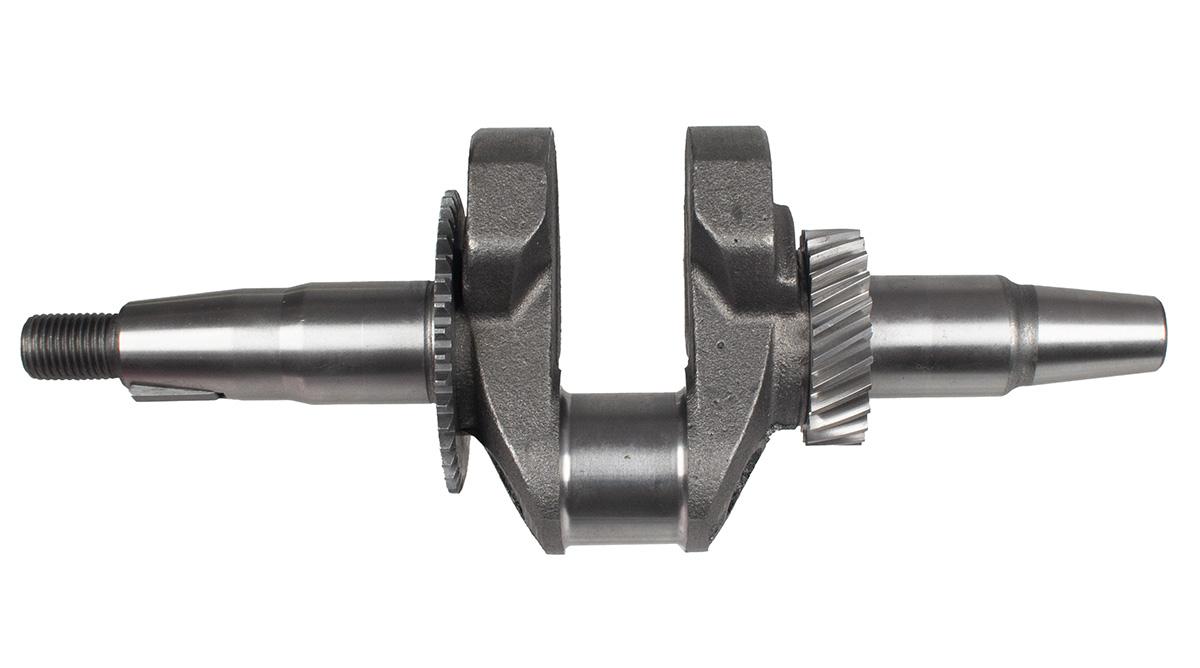 Wał korbowy silnika Weima 168FB-2-L/P widok z boku