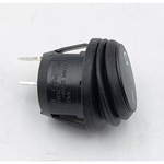 Rocker switch BLACK 0-I 230V for DED7521/22, new